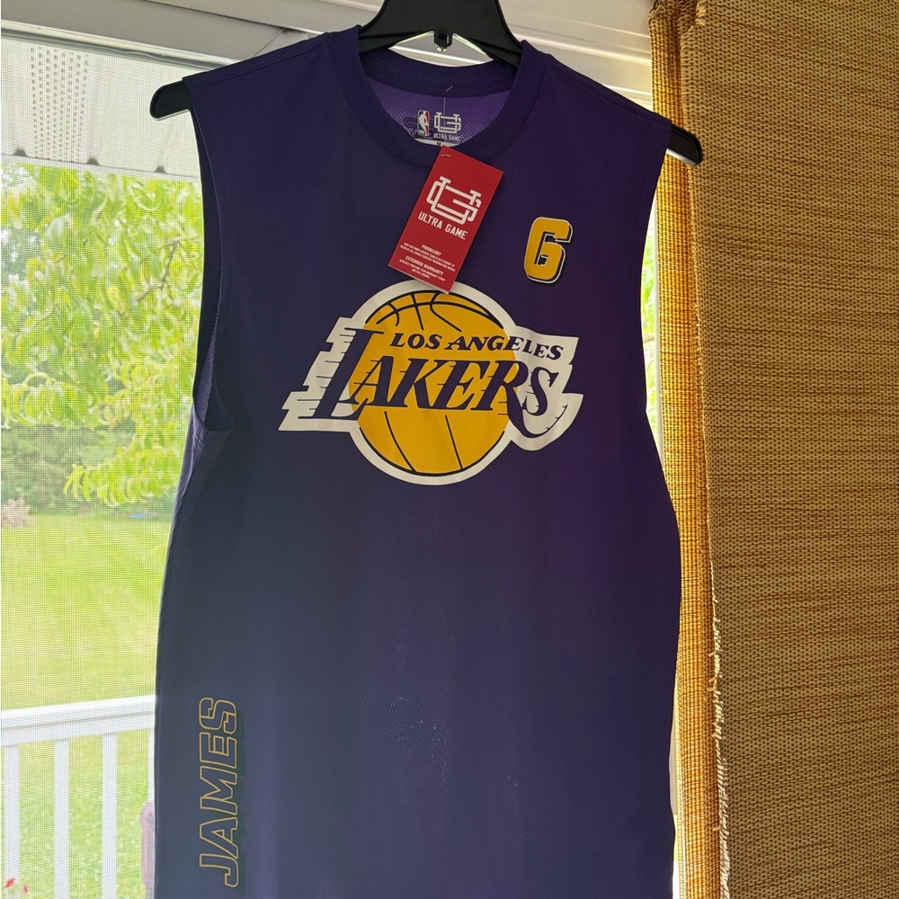 Purple Los Angeles Lakers Basketball Jersey